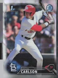 Dylan Carlson 2016 Bowman Draft #BDC-3 Chrome St. Louis Cardinals - Picture 1 of 2