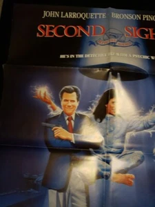 Second Sight 1989 John Larroquette Bronson Pinchot una hoja 27" x 40" (58f) - Imagen 1 de 24