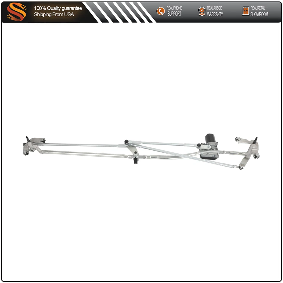 Front Wiper Motor With Linkage Assy For Buick Rendezvous Pontiac Aztek 2001-2007 Foto 1 de 4