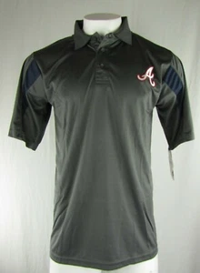 Atlanta Braves MLB Majestic Big & Tall Men's Polo Shirt - Picture 1 of 8