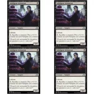 4 x INDULGENT ARISTOCRAT NM Sombras sobre Innistrad MTG Negro - Vampire Unc - Imagen 1 de 1