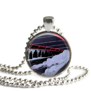 Your City Gave Me Asthma Dream SMP 1 Inch Silver Plated Pendant Necklace - Picture 1 of 5