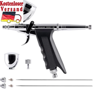 Gaahleri Airbrush-Set, Airbrush-Pistole, Dual-Action-Schwerkraftzufuhr-Set, 0,38 - Bild 1 von 12