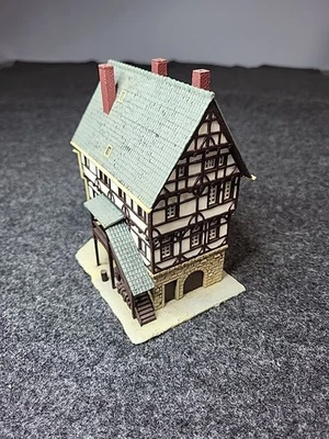Kibri HO 8466 Old City Building Half  Timbered Weathered  - Image 1 of 4