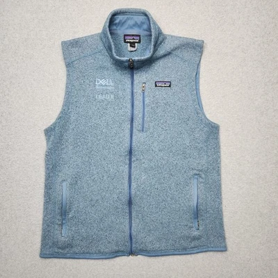 Patagonia Vest Mens Large Blue Full Zip Better Sweater Fleece Outdoor Dell - Image 1 of 4