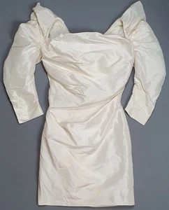 VIVIENNE WESTWOOD Gold Label Dress IT 42 UK 10 Built In Corset Silk - Picture 1 of 15