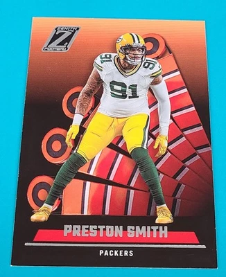 2022 Zenith Retail #48 Preston Smith Green Bay Packers FOOTBALL Card D7 - Image 1 of 2
