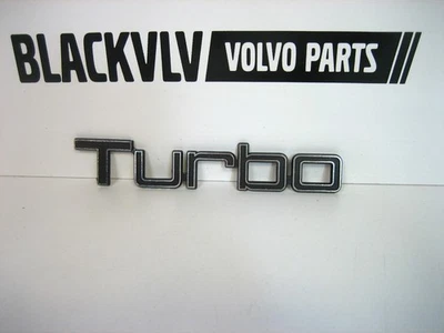 Insignia emblema puerta trasera maletero Volvo 240 Turbo 242 244 245 Foto 1 de 4
