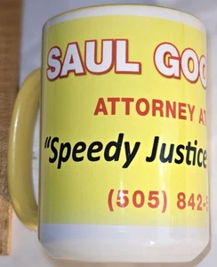 Taza de café Better Call Saul, Saul Goodman Abogado Speedy Justice for You - Imagen 1 de 7