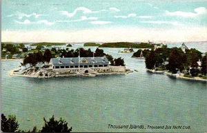 Thousand Islands NY Abraham Strauss Cottage Cherry Isle cartolina d'epoca anni '10 - Foto 1 di 2
