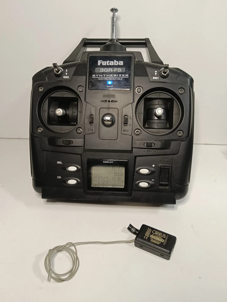 FUTABA RADIO ATTACK SET 3GR FS 40mhz TRANSMITTER RECEIVER schumacher FG inferno - Image 1 of 4