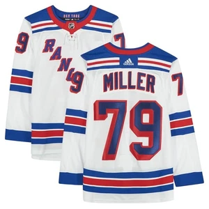 Camiseta deportiva de hockey blanca K'Andre Miller #79 New York Rangers Adidas Primegreen NHL 60 - Imagen 1 de 3