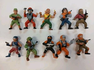 Lote de figuras vintage de comandos de combate Panosh de los años 80 - Imagen 1 de 3
