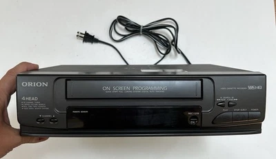 ORION 4 Head VHS VCR Video Cassette Player Recorder VR0240 TESTED PARTS ONLY - Image 1 of 4
