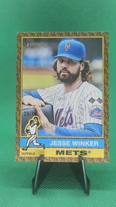 2025 Topps Heritage JESSE WINKER NUMERO ALTO 468 SP 20/76 MADE METS - Foto 1 di 3