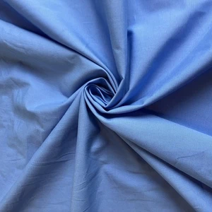 Sea Glass Blue Cool Dry Poplin Cotton by the yard X 58" wide - Picture 1 of 5