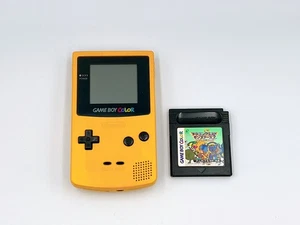 Nintendo Game Boy Color Console yellow Japan GBC Tested Region Free - Picture 1 of 12
