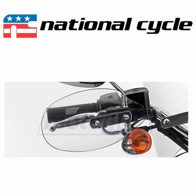 National Cycle Hand Deflectors for 2001-2006 Harley Davidson FLSTCI Heritage us Foto 1 de 4