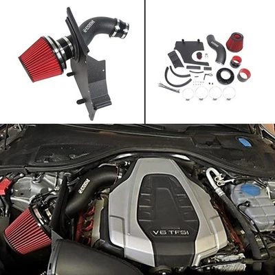 Cold Air Intake System For 2012-2018 Audi A6 A6 Quattro A7 3.0T Aluminum Pipe - Image 1 of 4