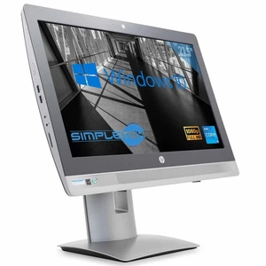 HP 600 G2 ALL IN ONE AIO 22" i5 WINDOWS 10 PRO 32GB 120GB COMPUTER DVD-RW PC - Afbeelding 1 van 9