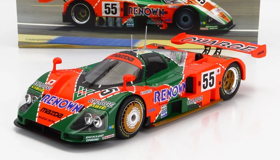 1/18 WERK83 - MAZDA - 787B 2.6L TEAM MAZDASPEED CO. LTD. N 55 WINNER 24h W180270 - Immagine 1 di 1