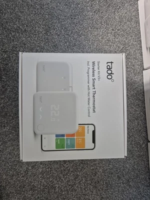 SEALED - Tado° Smart V3+ Wireless Smart Thermostat Starter Kit - LIMITED STOCK - Image 1 of 4
