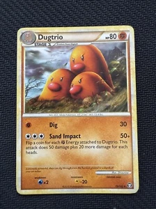 Pokemon Card Dugtrio Triumphant 19/102 LP - Picture 1 of 2