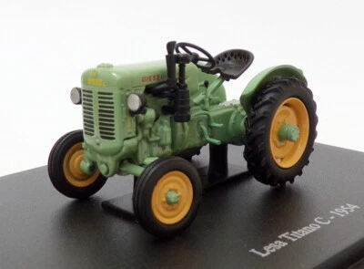 Hachette 1/43 Scale Model Tractor HT138 - 1954 Lesa Titano C - Green - Image 1 of 3