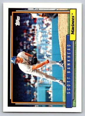 1992 Topps - Scott Bankhead #155 - Image 1 of 2