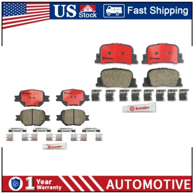 Se adapta a pastillas de freno delanteras + traseras de cerámica Scion tC 2005-2010 - Brembo Premium OE PZ Foto 1 de 4