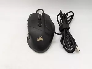 FAULTY Corsair Scimitar RGB Elite USB wired gaming mouse MOBA/MMO READ DESCRIP B - Picture 1 of 13