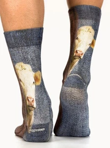 Damen WIGGLESTEPS Socken - ONE SIZE (Gr. 36/40) - Motiv: 03724 - Muh Kuh 3 - Bild 1 von 6