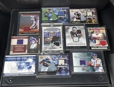 NFL FOOTBALL HOT PACKS GUARANTEED 1 HIT AUTO PATCH SSP RCs #’D CARDS (SEE DES.)