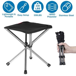 Thickened Outdoor Camping Small Chair Portable Folding Stool Ultralight Picnic - Picture 1 of 13