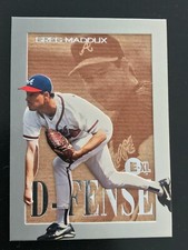 1996 E-Motion XL D-Fense #6 Greg Maddux