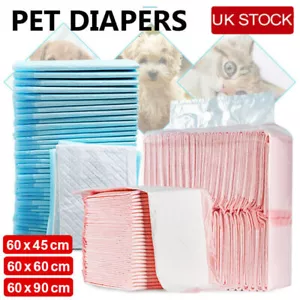 50/100/200x Large Puppy Training Pads Toilet Pee Wee Mats Pet Dog Cat Absorbent - Picture 1 of 22