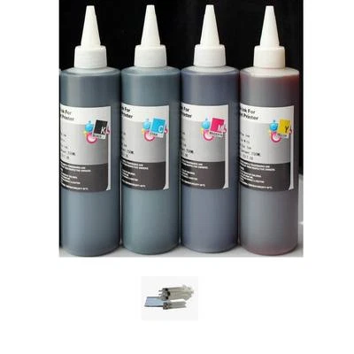4 Bulk refill ink for Dell inkjet printer 4 colors 4x250ml  - Image 1 of 2