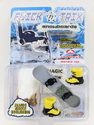 Snowboard Flick Trix Vintage 2000 Airwalk Matrix 150 Foto 1 de 4