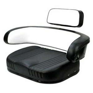 Conjunto de 3 piezas estuche/asiento IH negro/blanco para 1026 1066 1206 1256 1566 1586 - Imagen 1 de 2