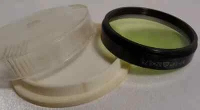 a Yellow-1.4x LZOS 52x0.75mm Russian Vintage Light Filter 52mm for Lens 1173 - Image 1 of 2
