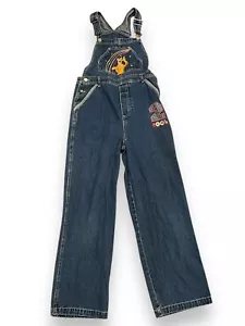 Vintage Scooby-Doo Overall 2002 Denim Blue Jeans Kinder Mädchen Jugend 14 Scooby Doo - Bild 1 von 9