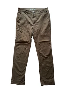 MOUNTAIN HARD WEAR Pantaloni da Escursionismo Regolabile Roll-Tab Gamba Taglia 32 x 30, Marrone - Foto 1 di 11