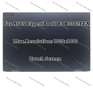 13.3"ASUS ExpertBook B3 B3302FEA FHD LCDLED Pantalla Táctil Pantalla Completa - Imagen 1 de 8