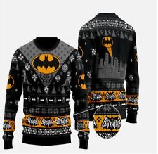 Batman Merry Ugly Christmas Love Superhero Premium 3D SWEATER Best Price Us Size