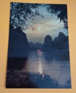 Postcard Lijiang River In The Sunset China Free USA Shipping - Picture 1 of 4