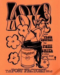 LOVE LOVE MAGAZINE ISSUE 8 2024 - PATTI SMITH  GERARD MALANGA  ANDY WARHOL 1/100 - Picture 1 of 1