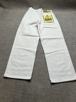 Jeans Patinador De Pierna Recta Solo Semore Blancos De Colección 28x28 Hechos en EE. UU. Foto 1 de 4