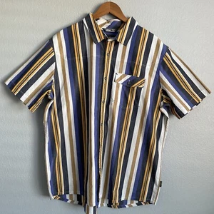 Stio Camicia da uomo 2XL a righe manica corta campeggio all'aperto - Foto 1 di 7