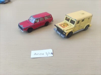 MAJORETTE BANK SECURITY 1/57e + MAJORETTE VOLVO 245 DL 1/60e - Photo 1/2