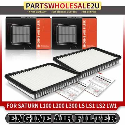 Filtro de aire del motor 2 piezas para Saturn L100 L200 L300 LS LS1 LS2 LW1 LW2 LW200 LW300 Foto 1 de 4